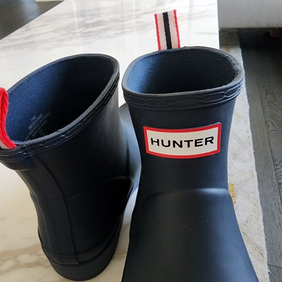 Hunter Women’s Play Short Rain Boots – Valtameri Blue 🌧️💙 - Picture 8 of 11